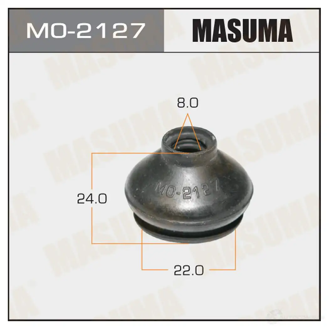 Сайлентблоки рычага подвески MASUMA 1422881290 MO-2127 H8KDIZ R изображение 0