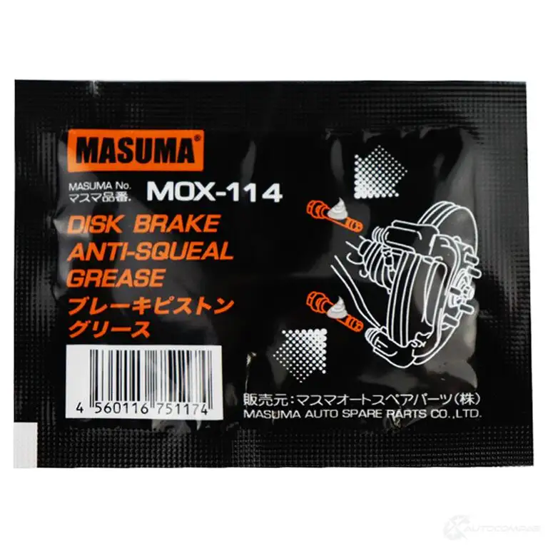 Смазка для направляющих суппортов MASUMA MOX114 TE Z407 1422884546 F0XL9 изображение 1