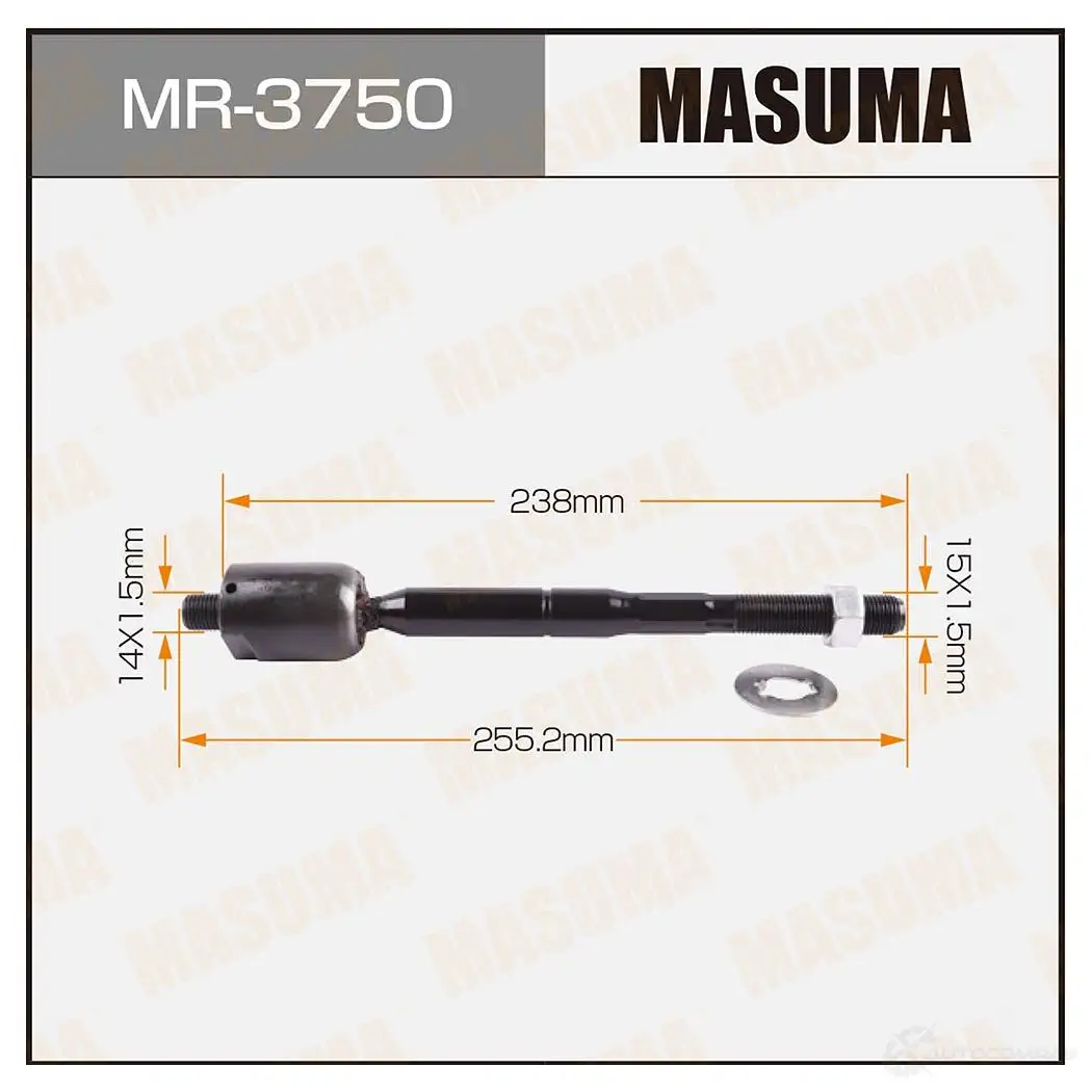 Тяга рулевая MASUMA MR-3750 RQ WWJY 1422878892 изображение 0