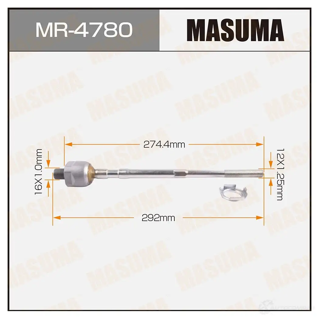 Тяга рулевая MASUMA 1422882091 YY5Q K MR-4780