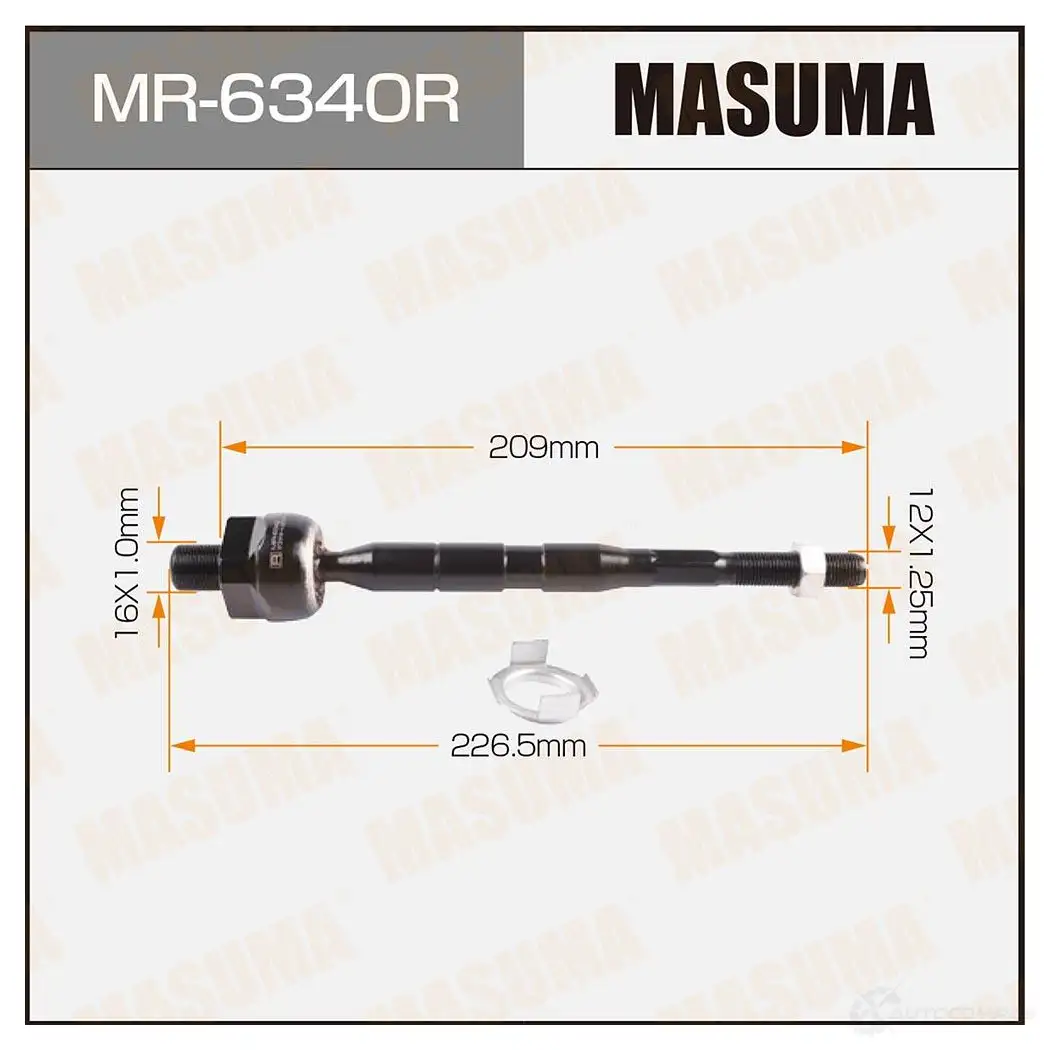 Тяга рулевая MASUMA MR-6340R 96HR R 1422882006 изображение 0