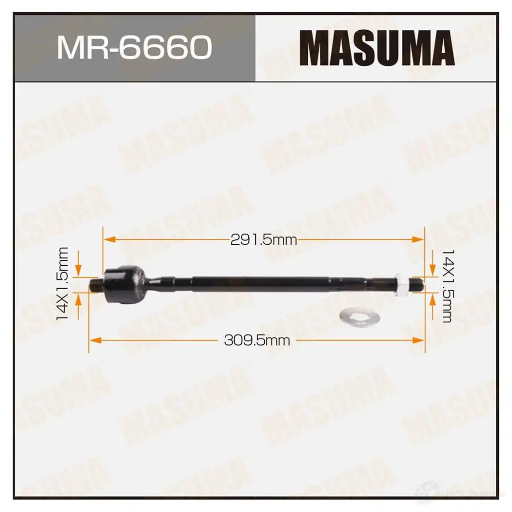 Тяга рулевая MASUMA MR-6660 XJ574 56 1422882002 изображение 0