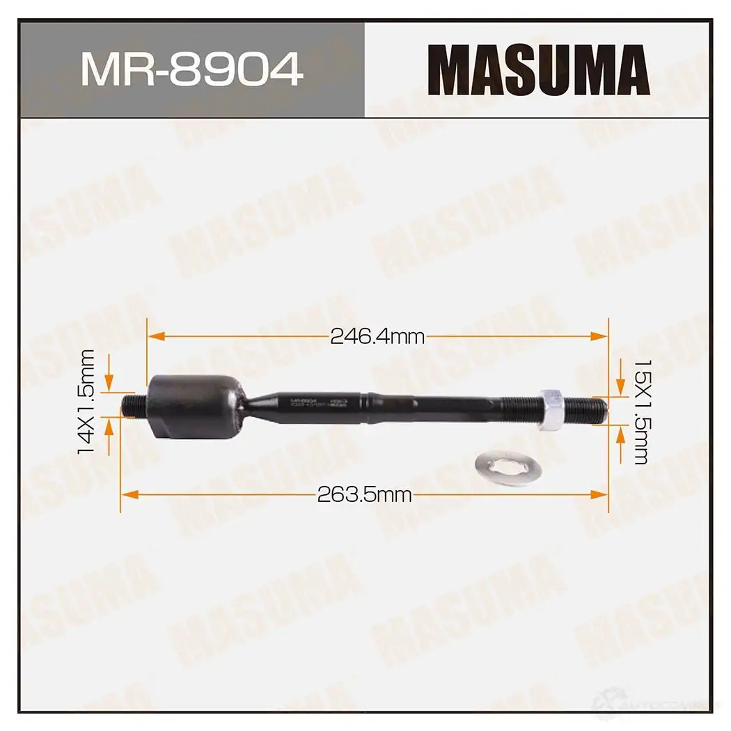 Тяга рулевая MASUMA MR-8904 S CH645N 1422881992 изображение 0