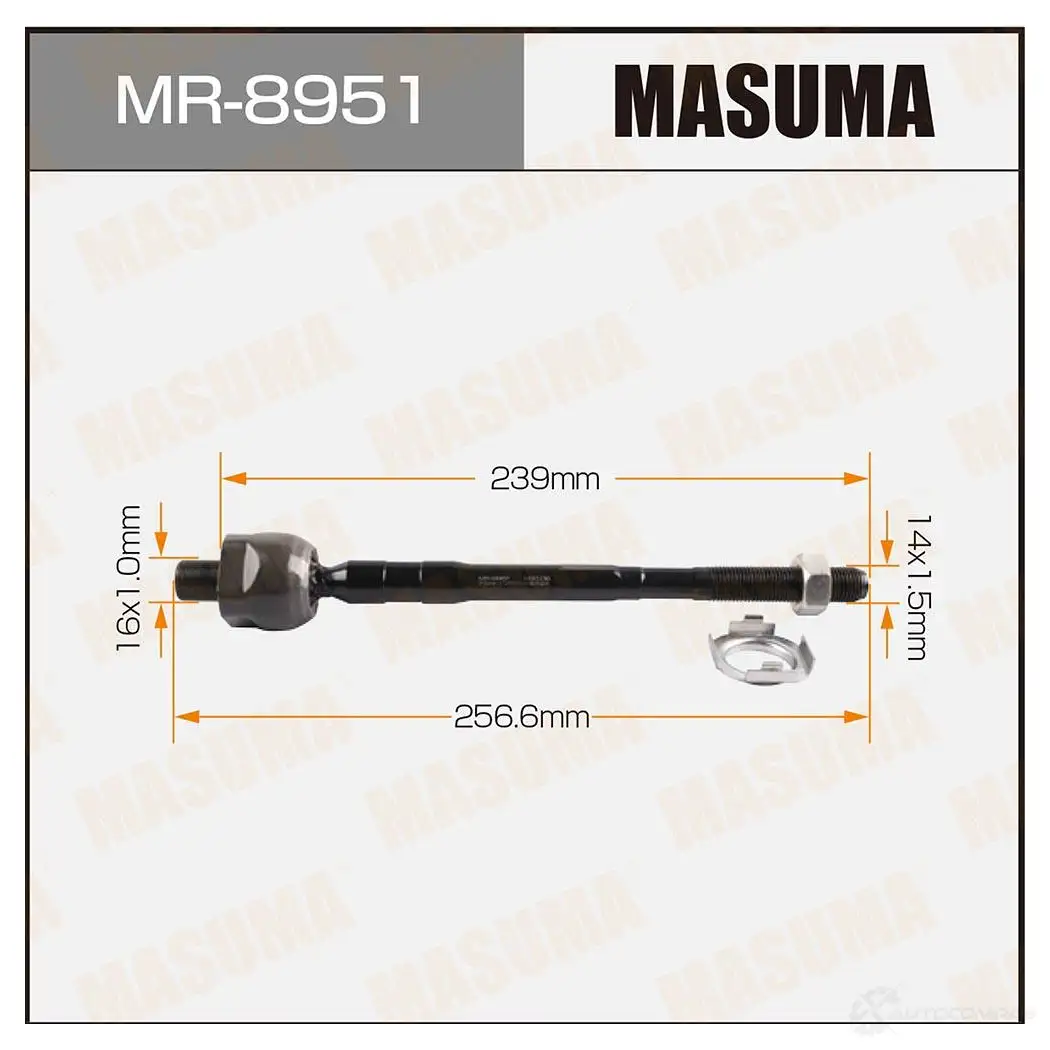 Тяга рулевая MASUMA 1422882022 MR-8951 J 545O изображение 0