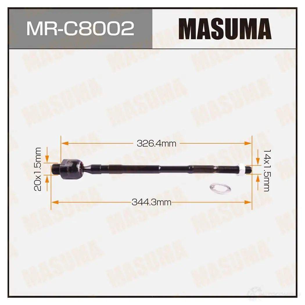 Тяга рулевая MASUMA MR-C8002 UZA48Q W 1422882031 изображение 0