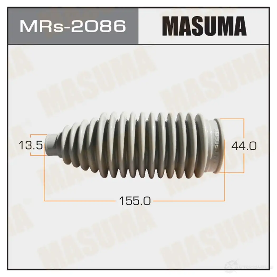 Пыльник рейки рулевой (силикон) MASUMA L2 9WMP3 MRs-2086 1422878944 изображение 0