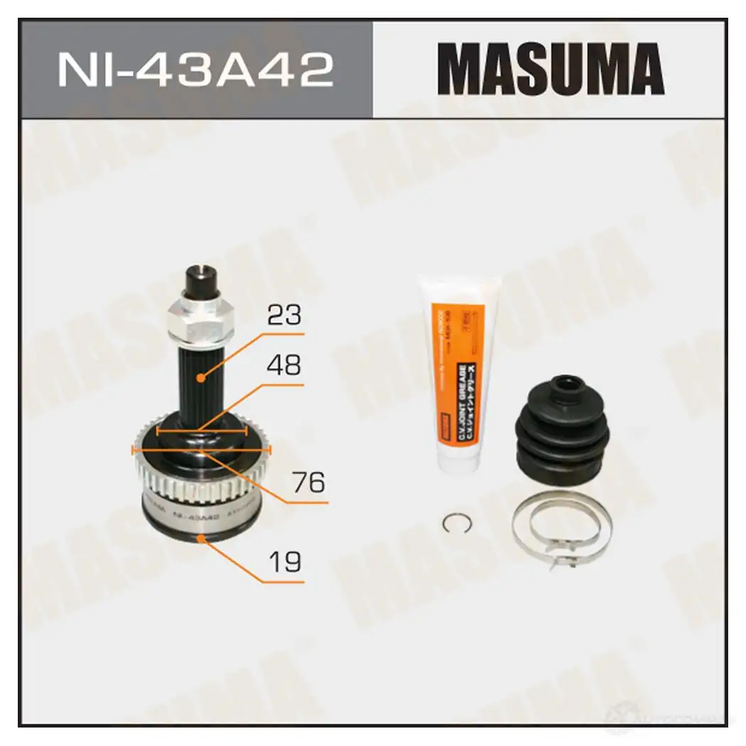 ШРУС наружный MASUMA NI-43A42 1422879881 A PPRK
