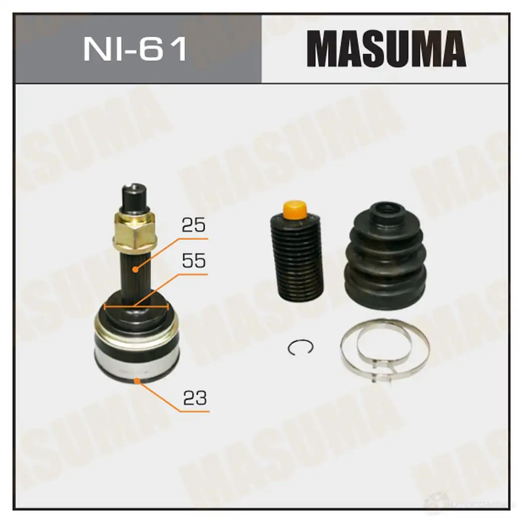 ШРУС наружный MASUMA 1422879763 NI-61 GUO1 Z