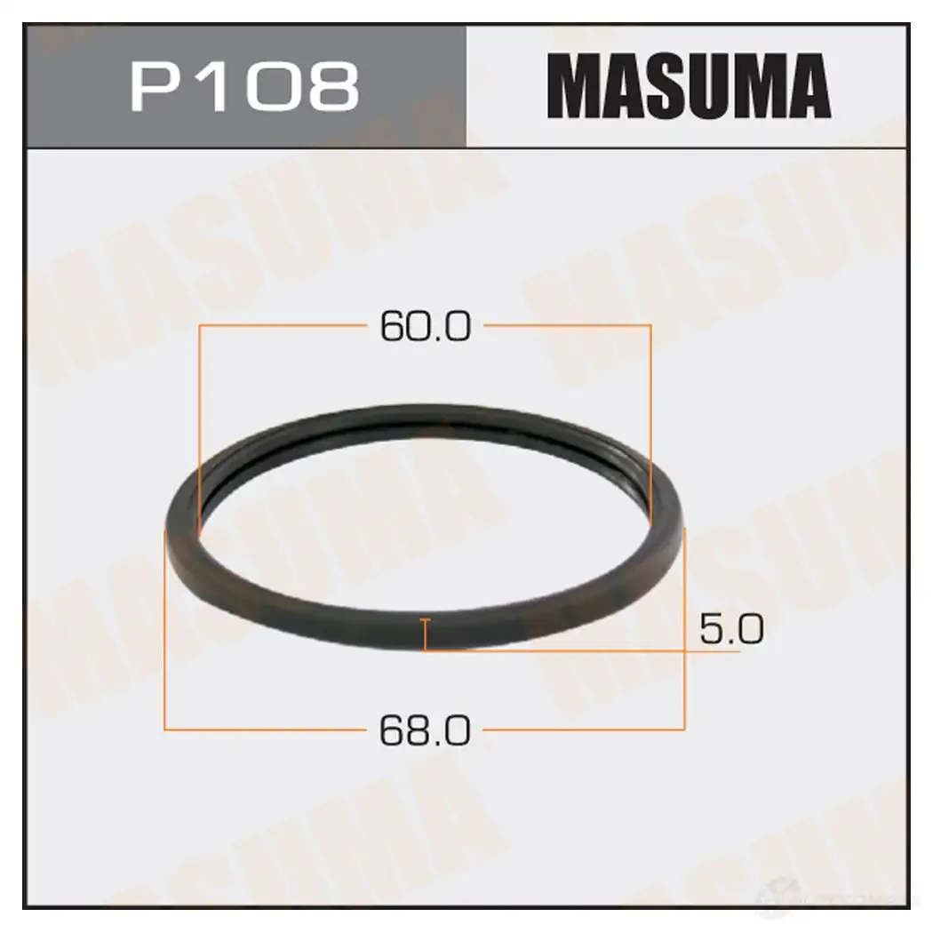 Прокладка термостата MASUMA P108 G 57FM 1422884946 изображение 0