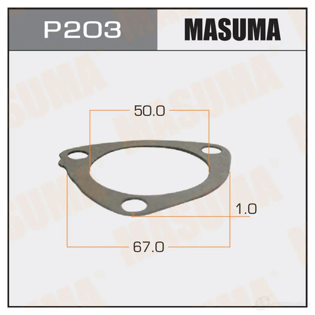 Прокладка термостата MASUMA 1422884978 P203 S N6VFAN изображение 0