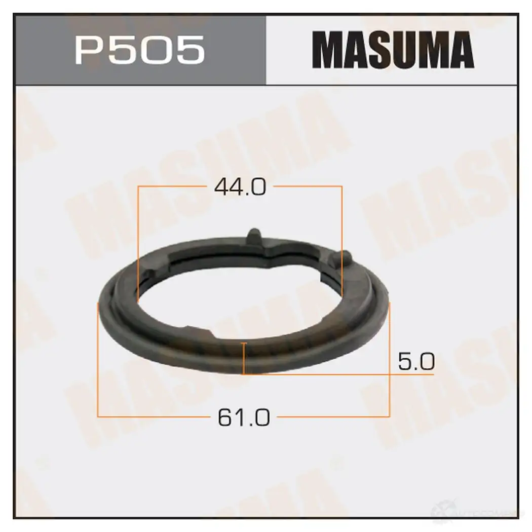 Прокладка термостата MASUMA P505 1422884960 8Z9J5 M изображение 0