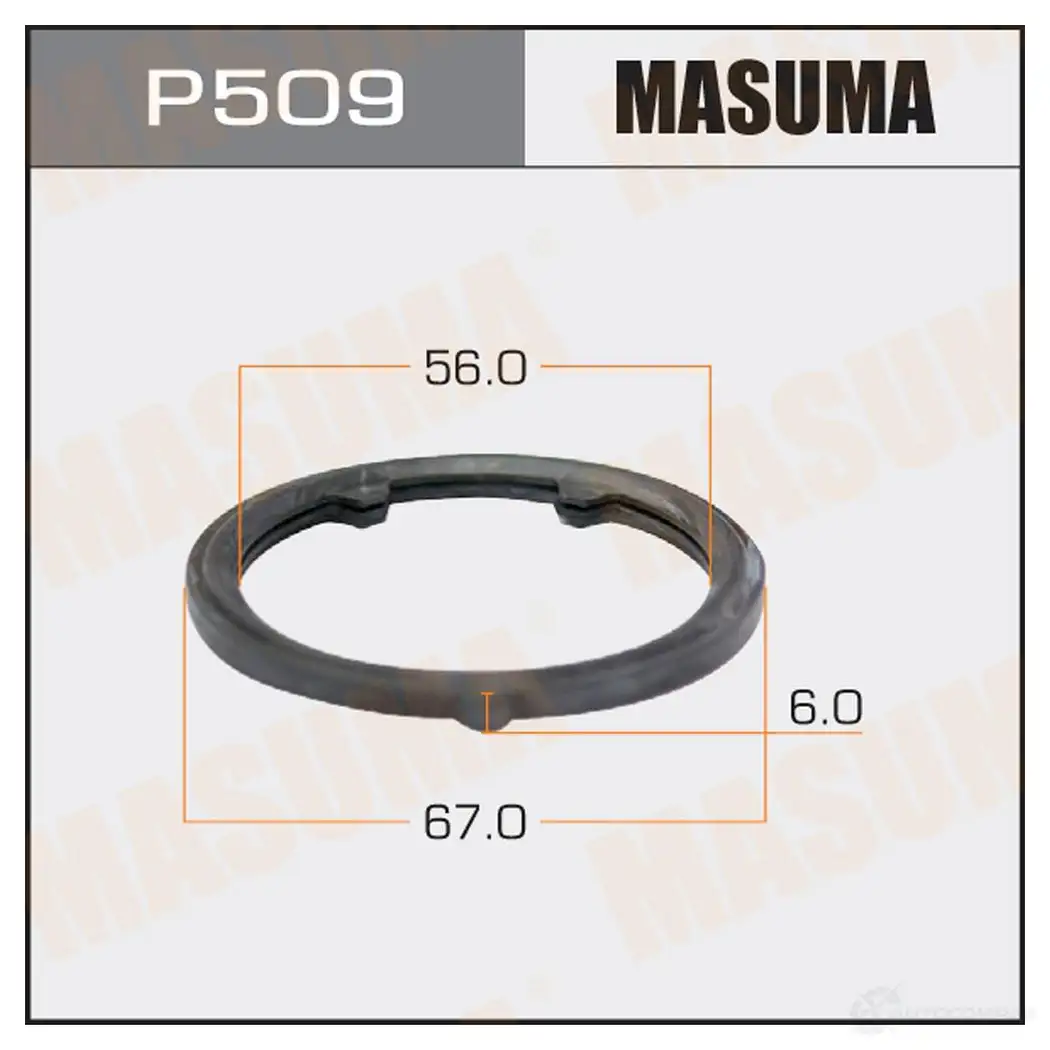 Прокладка термостата MASUMA 0WYO6 3L P509 1422884879 изображение 0