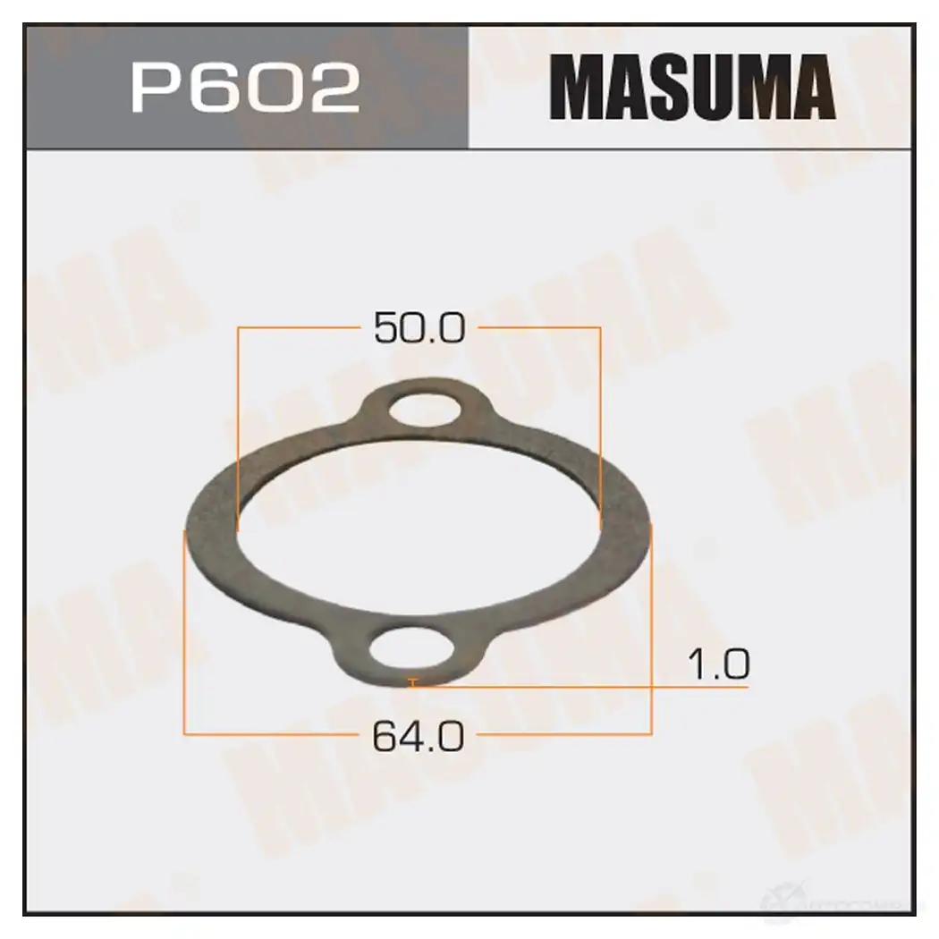 Прокладка термостата MASUMA 1422884877 IQM SA P602 изображение 0