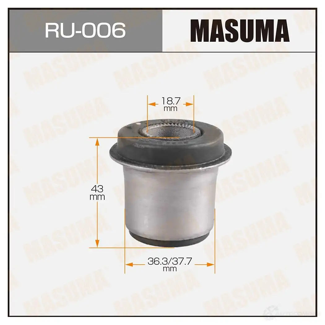 Сайлентблок MASUMA 1422881072 N8B E8 RU-006 изображение 0