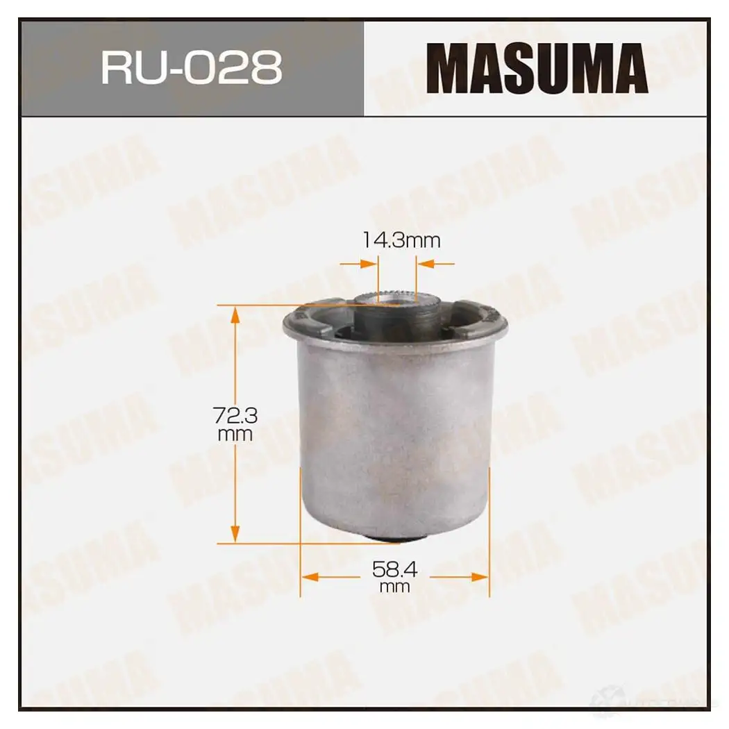 Сайлентблок MASUMA RU-028 1422880996 DOH7 C