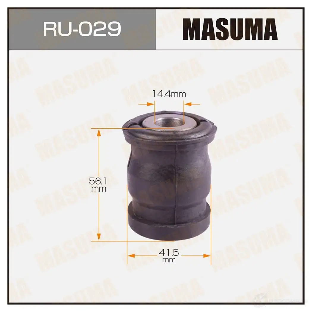 Сайлентблок MASUMA RU-029 M2I Q3F 1422881092 изображение 0