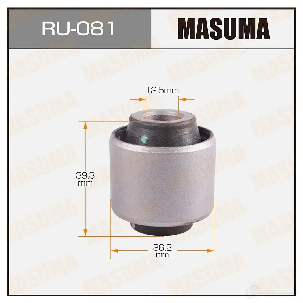 Сайлентблок MASUMA RU-081 1422880952 FT8 UBE изображение 0