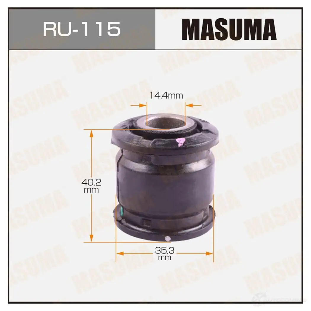 Сайлентблок MASUMA RU-115 H DQ5CD 1422879076