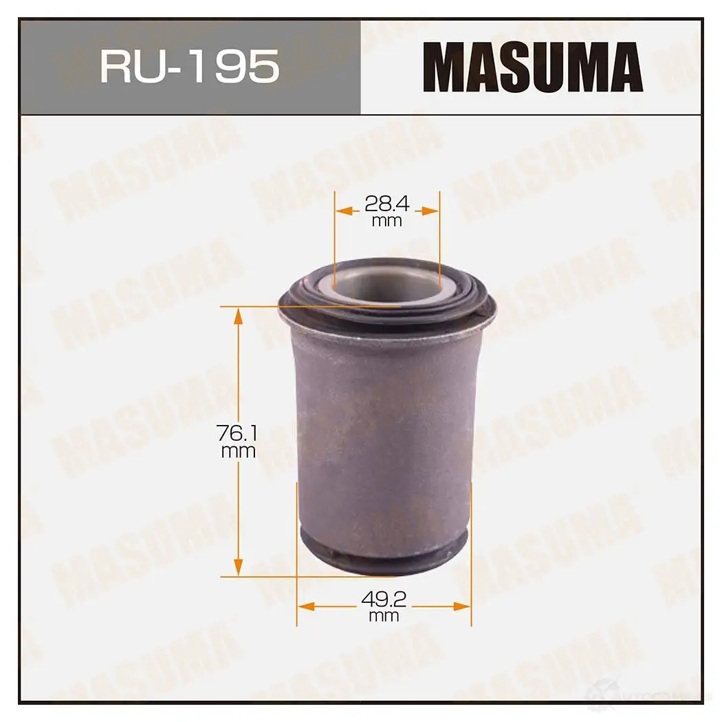 Сайлентблок MASUMA 1422880933 H GNIJWM RU-195 изображение 0