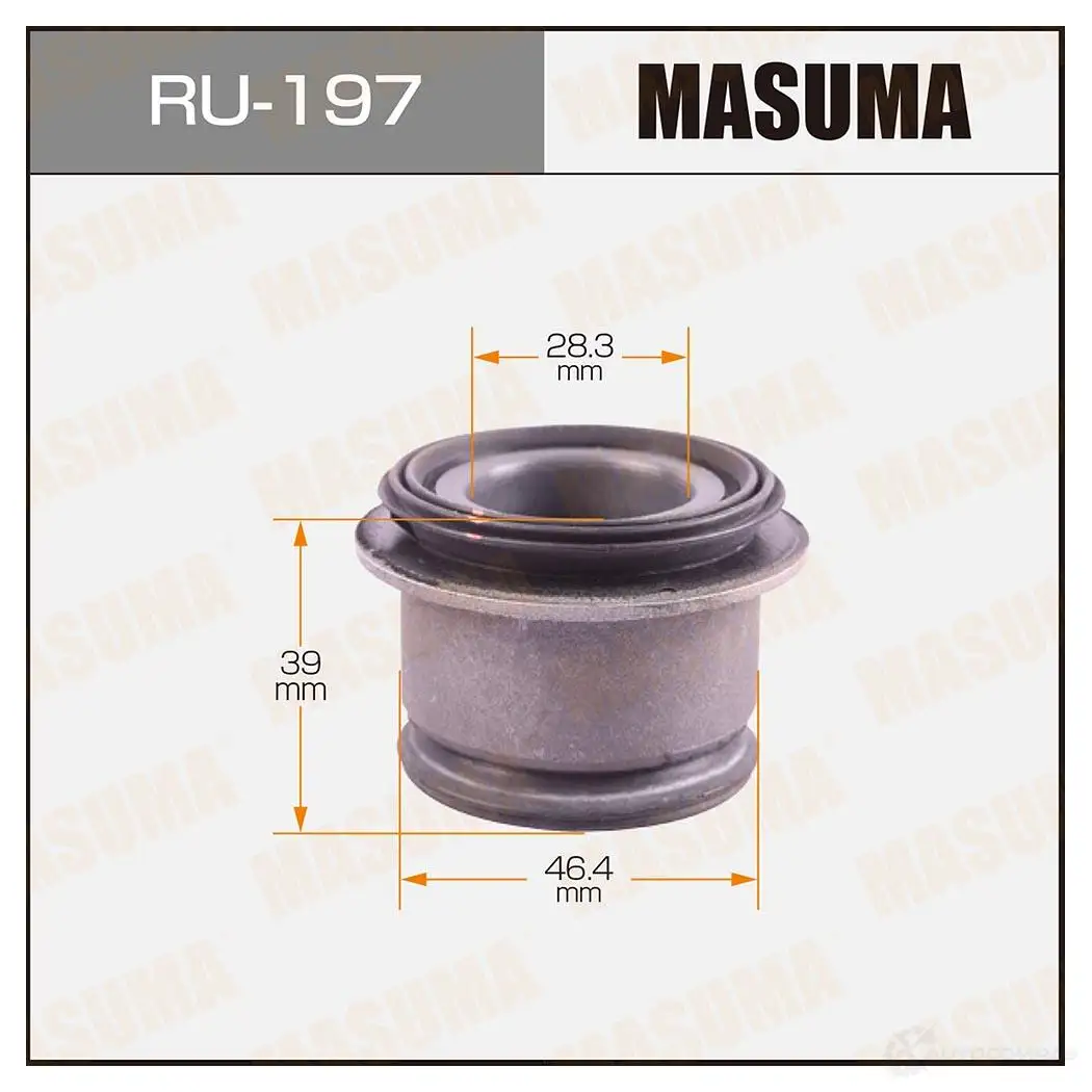 Сайлентблок MASUMA RU-197 SNOKK FA 1422880931 изображение 0