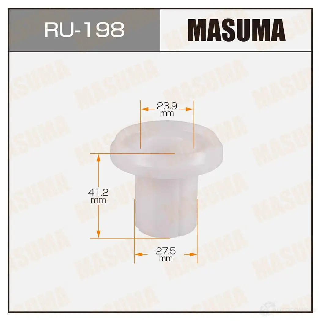 Сайлентблок MASUMA RU-198 1422880930 6Z 4DM изображение 0