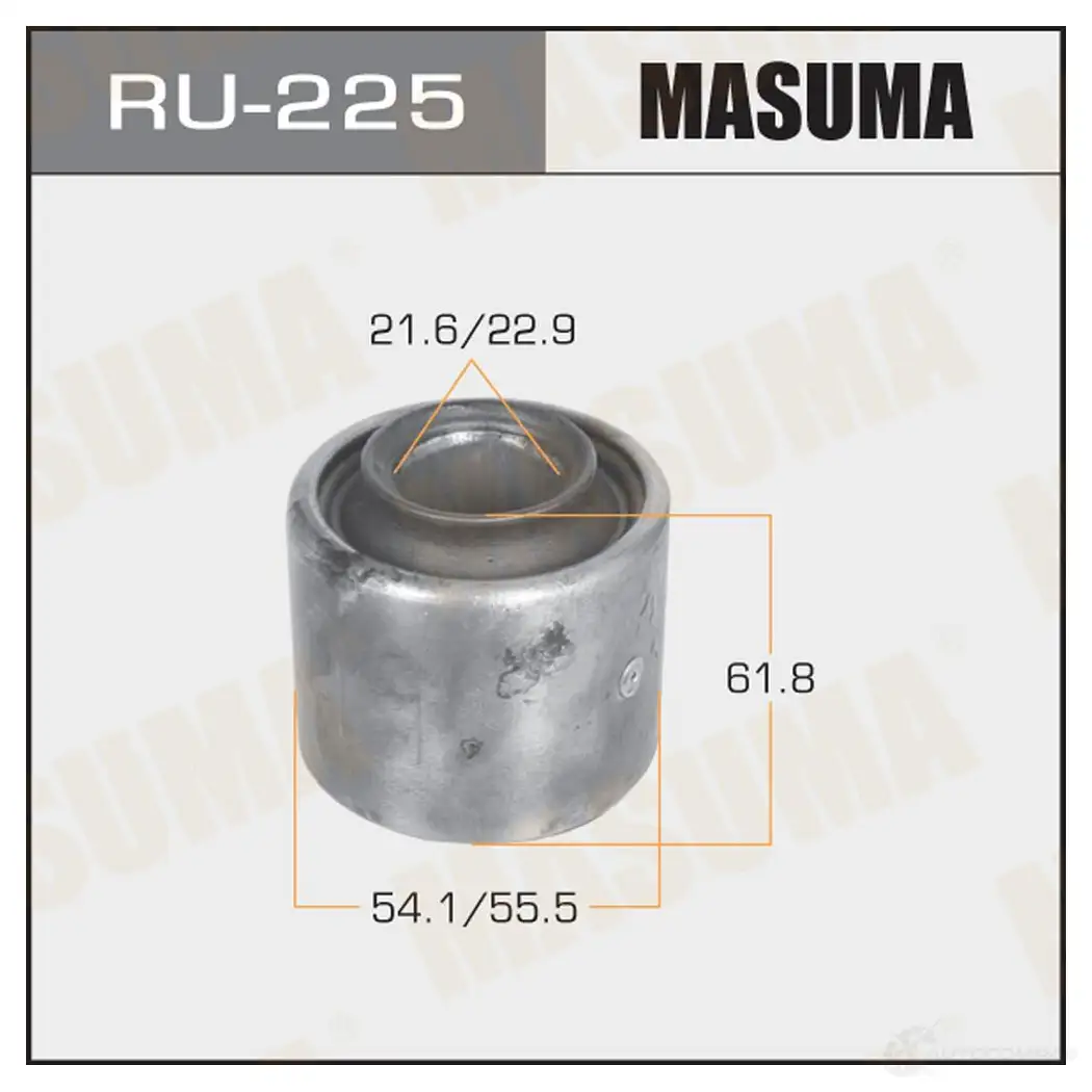 Сайлентблок MASUMA 1422880913 RU-225 O QDZV изображение 0