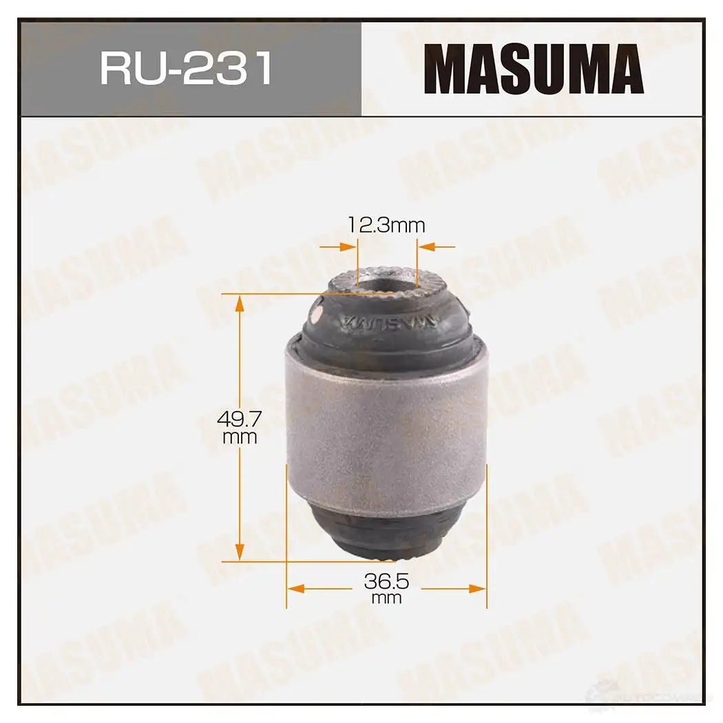 Сайлентблок MASUMA SESS DCS 1422881008 RU-231 изображение 0