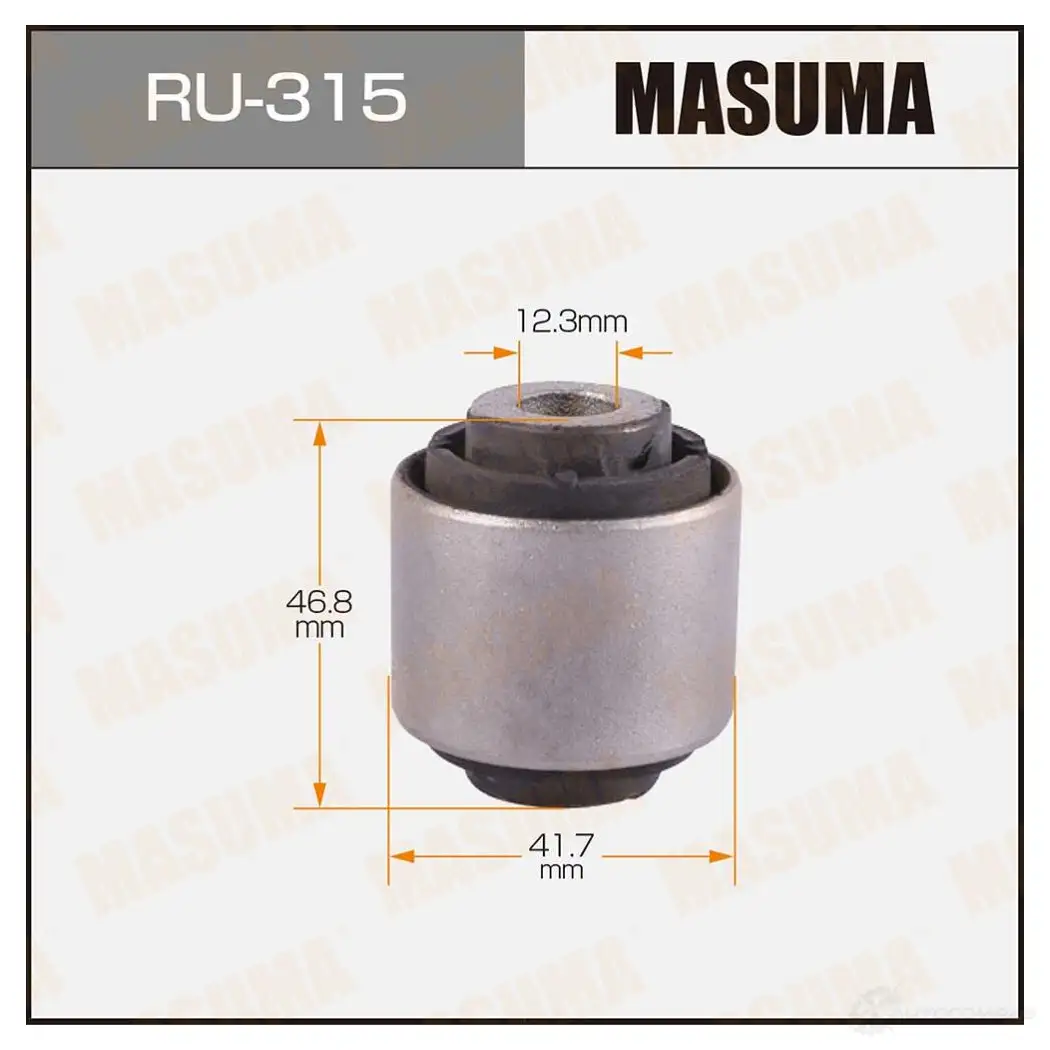 Сайлентблок MASUMA 1422880900 RU-315 4 PSDE изображение 0