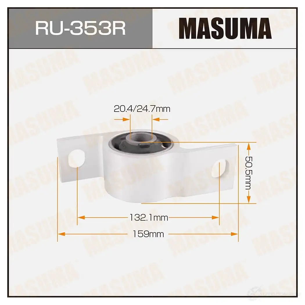 Сайлентблок MASUMA RU-353R 1422881107 J5 KTQY