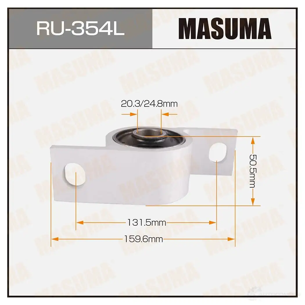 Сайлентблок MASUMA 1422880874 RU-354L N C2MS изображение 0