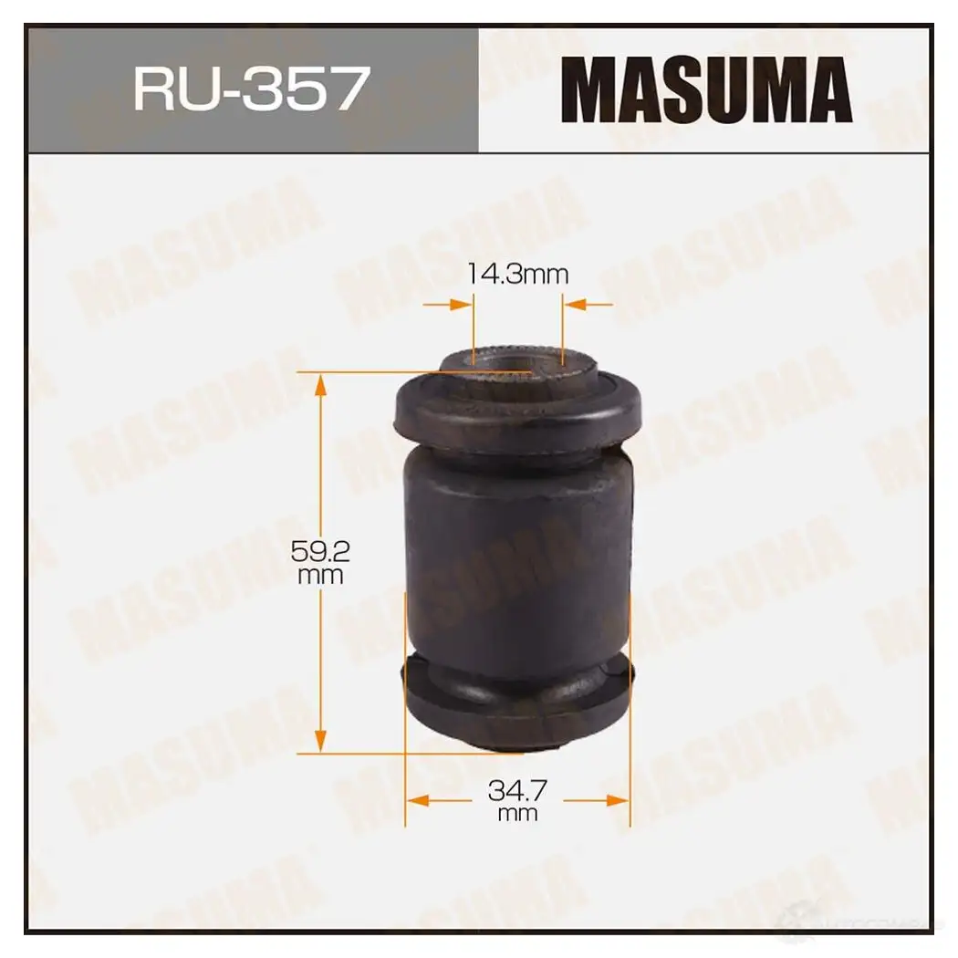 Сайлентблок MASUMA RU-357 1422880870 G57 9G изображение 0