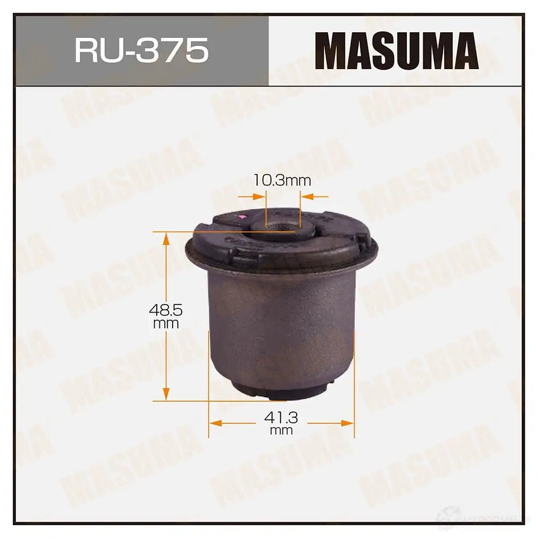 Сайлентблок MASUMA RU-375 LCN PT0 1422880721 изображение 0