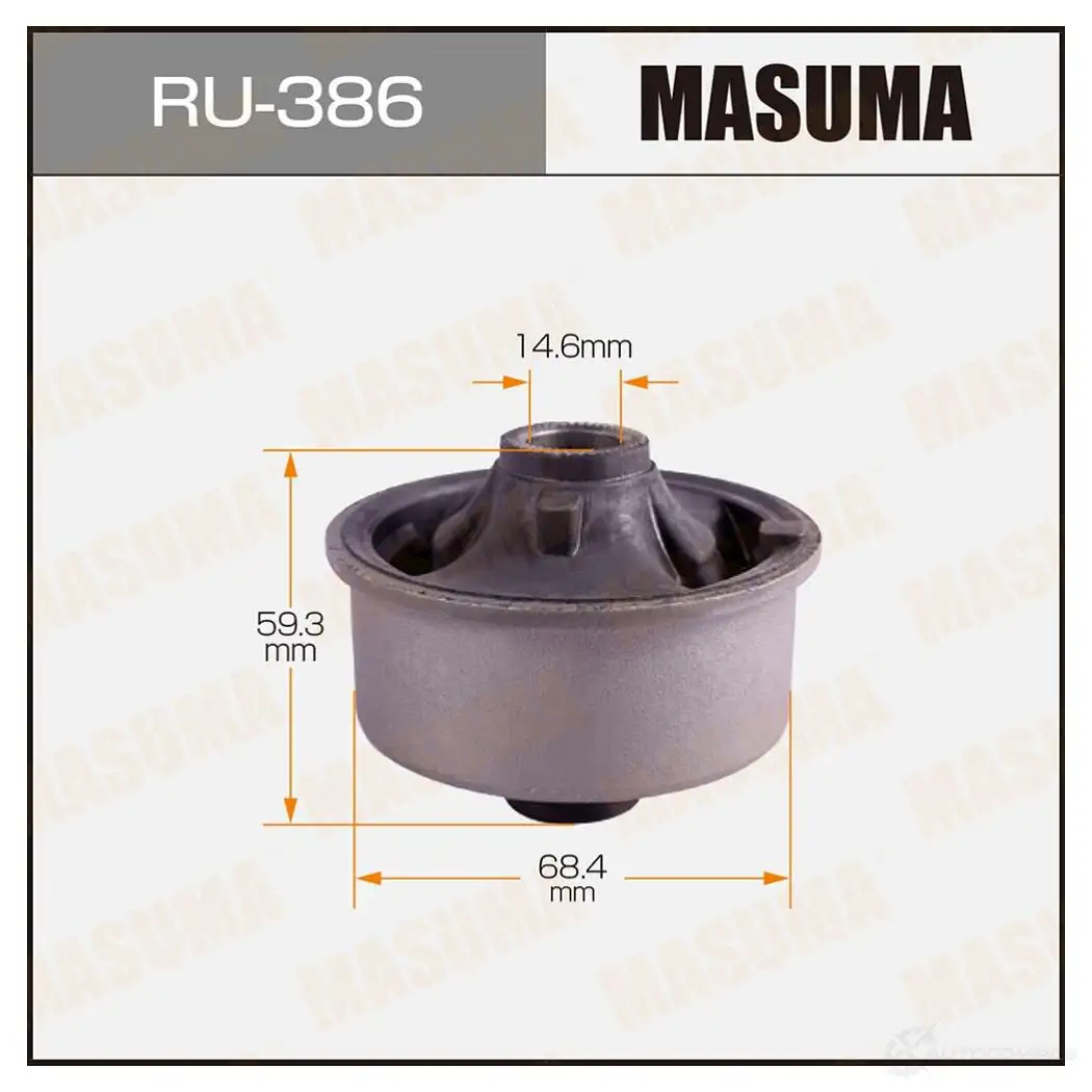 Сайлентблок MASUMA 1422880710 Z Z3PV RU-386 изображение 0