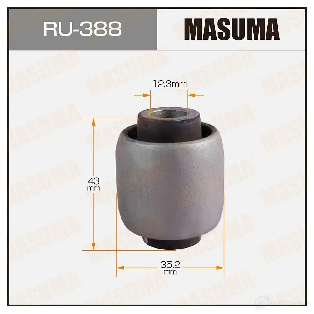 Сайлентблок MASUMA RU-388 1422880708 W4 4O0 изображение 0