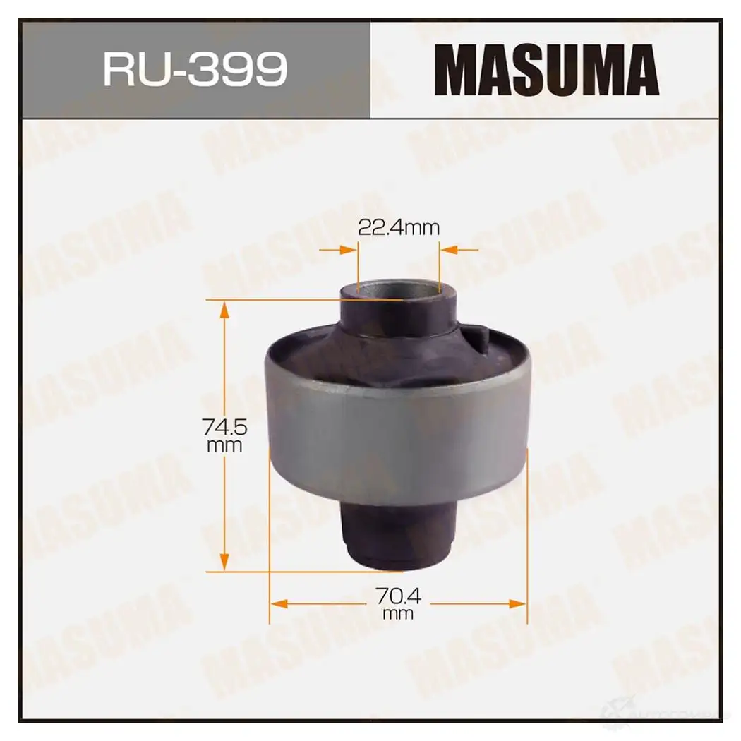 Сайлентблок MASUMA RU-399 PW 8KF 1422880736 изображение 0