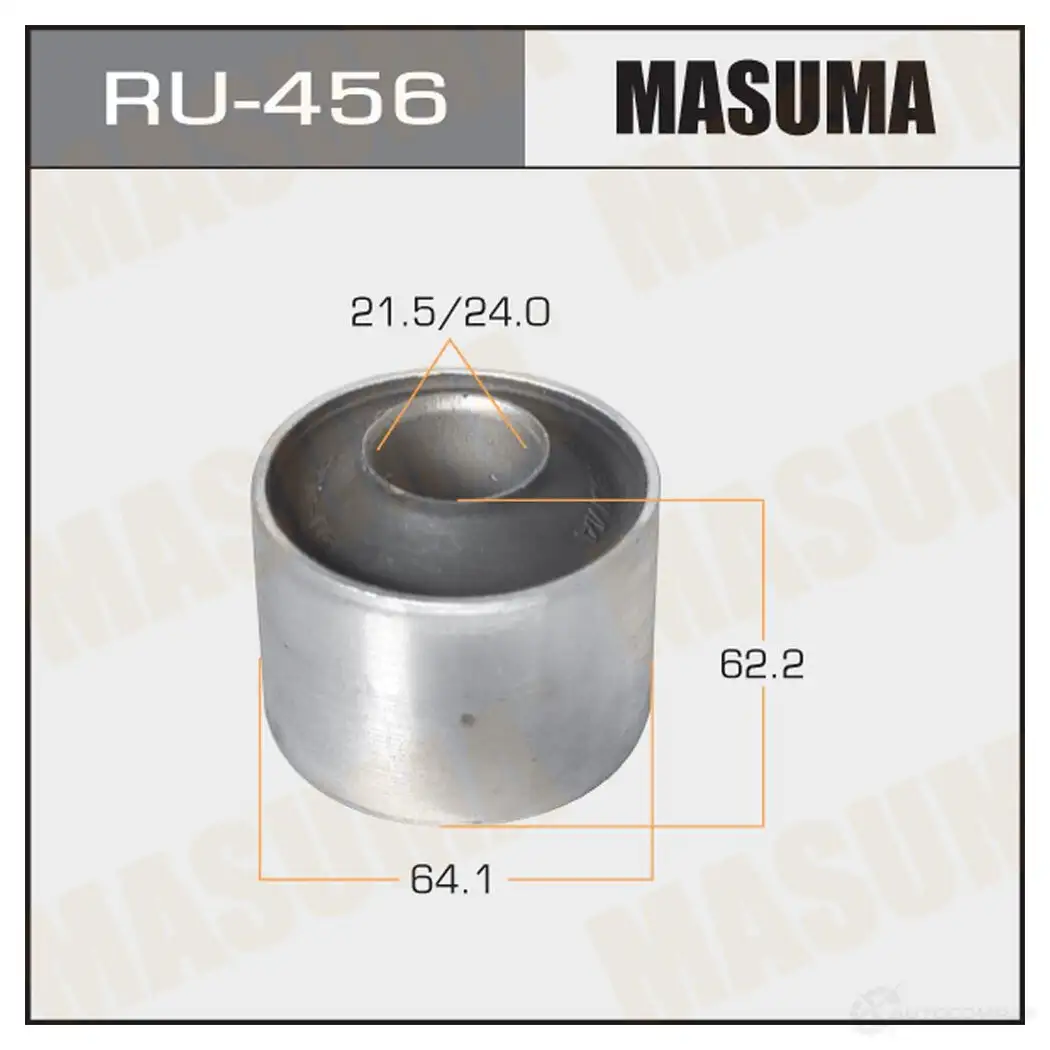 Сайлентблок MASUMA 1422880848 RU-456 7WJO 6M7 изображение 0