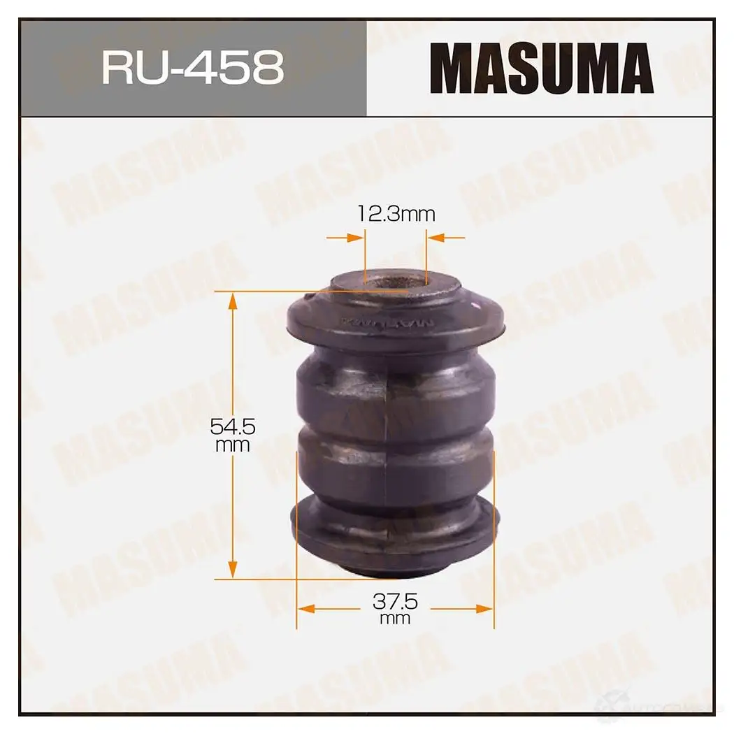 Сайлентблок MASUMA RU-458 1422880846 O4 7SJ изображение 0