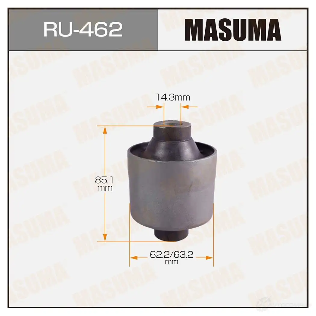 Сайлентблок MASUMA 0A 1F7AC 1422880843 RU-462