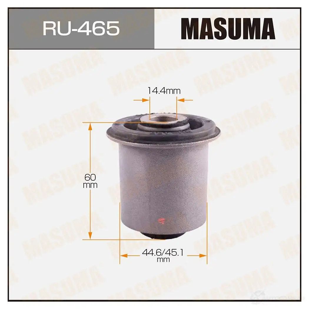 Сайлентблок MASUMA 1422880784 RU-465 E4 XB2 изображение 0