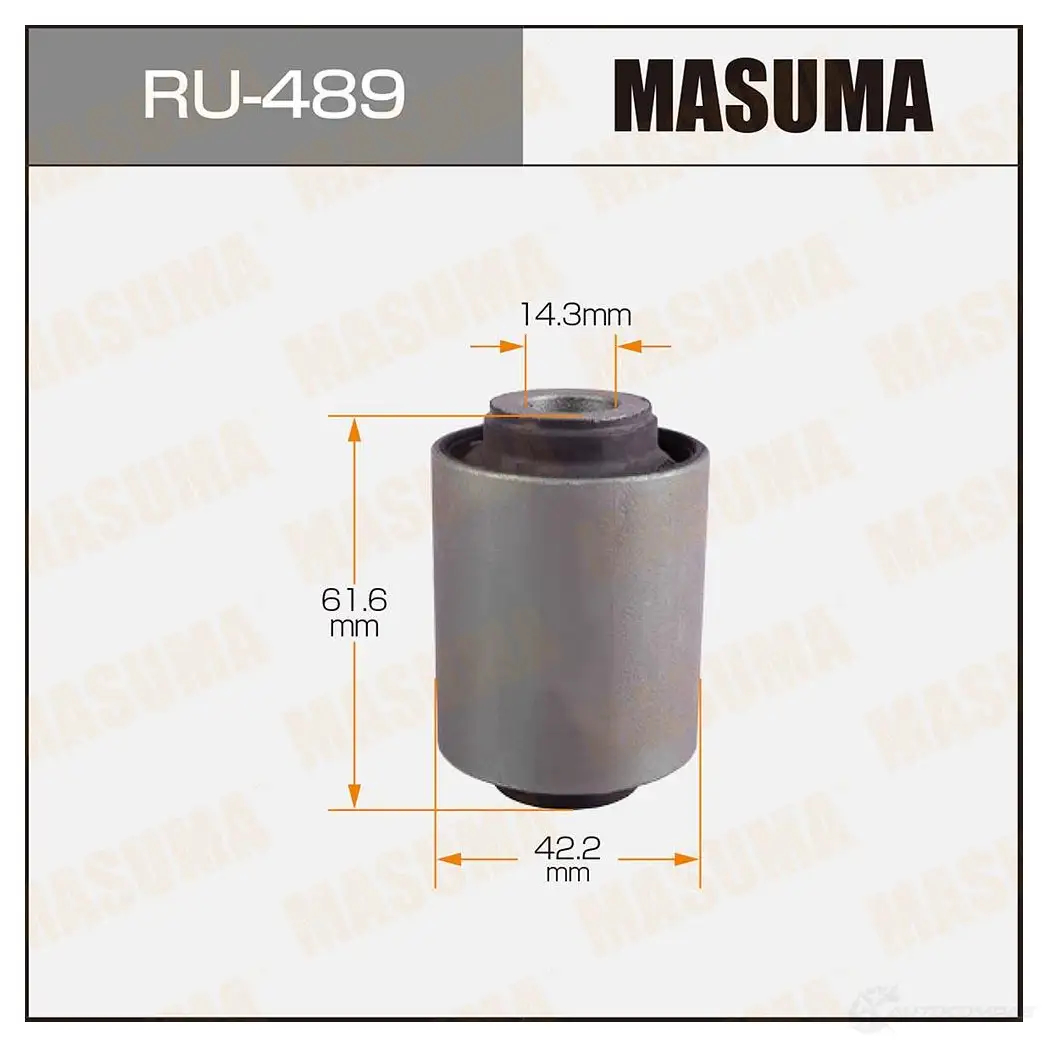 Сайлентблок MASUMA RU-489 7GF UL 1422880799