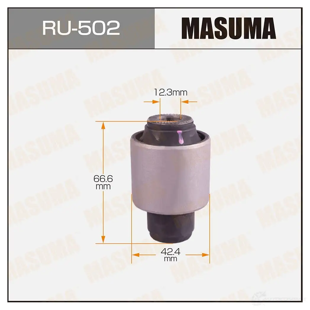 Сайлентблок MASUMA RU-502 AGA 1P 1422880787 изображение 0