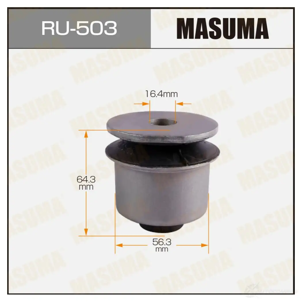 Сайлентблок MASUMA 1422880786 RU-503 XIFFBR M изображение 0