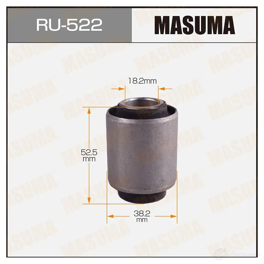 Сайлентблок MASUMA RU-522 1422881031 E7 Q1T изображение 0