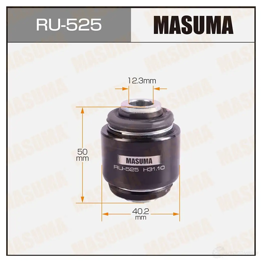Сайлентблок MASUMA 1422880807 RU-525 FCT PPA изображение 0