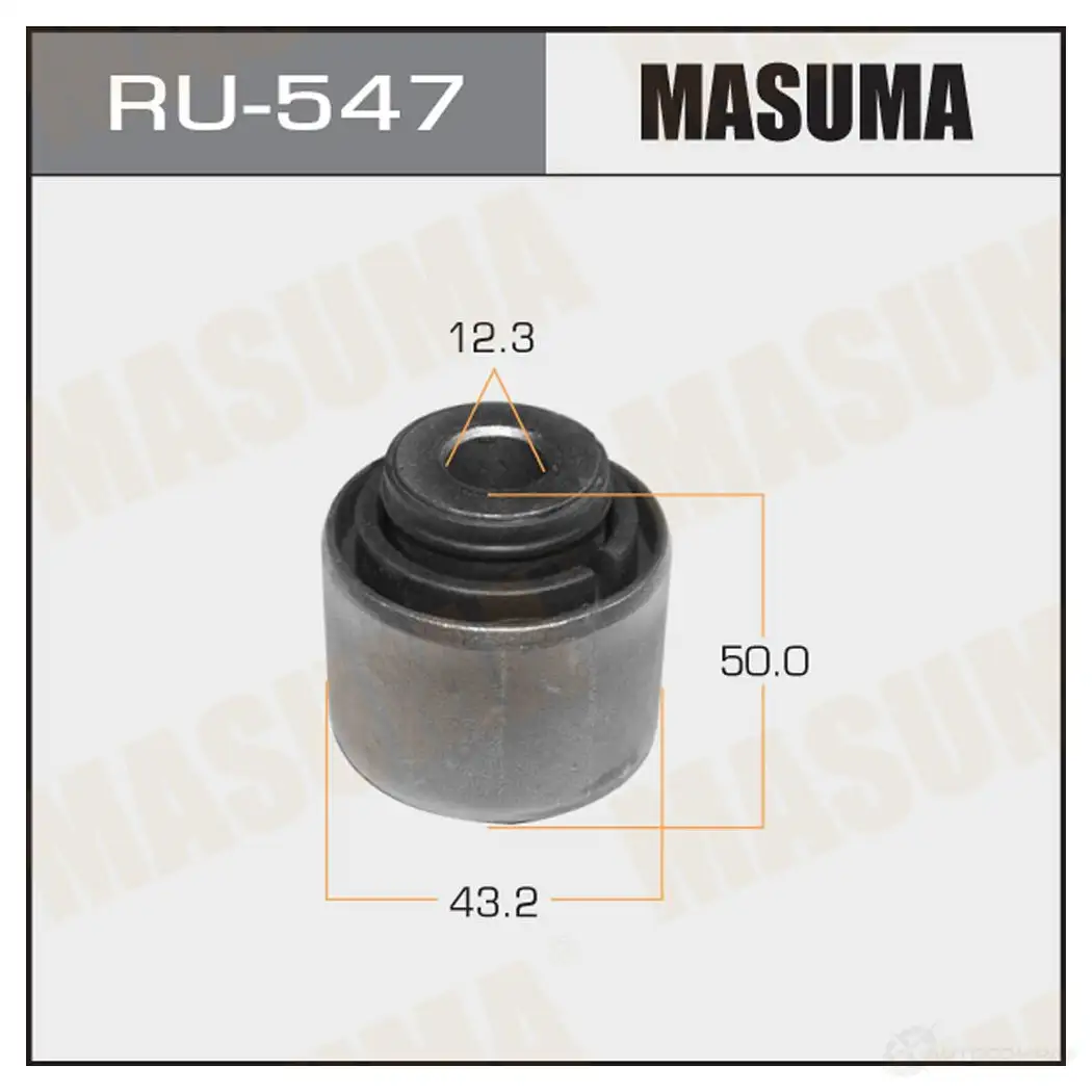 Сайлентблок MASUMA RU-547 V7M5 2 1422880825 изображение 0