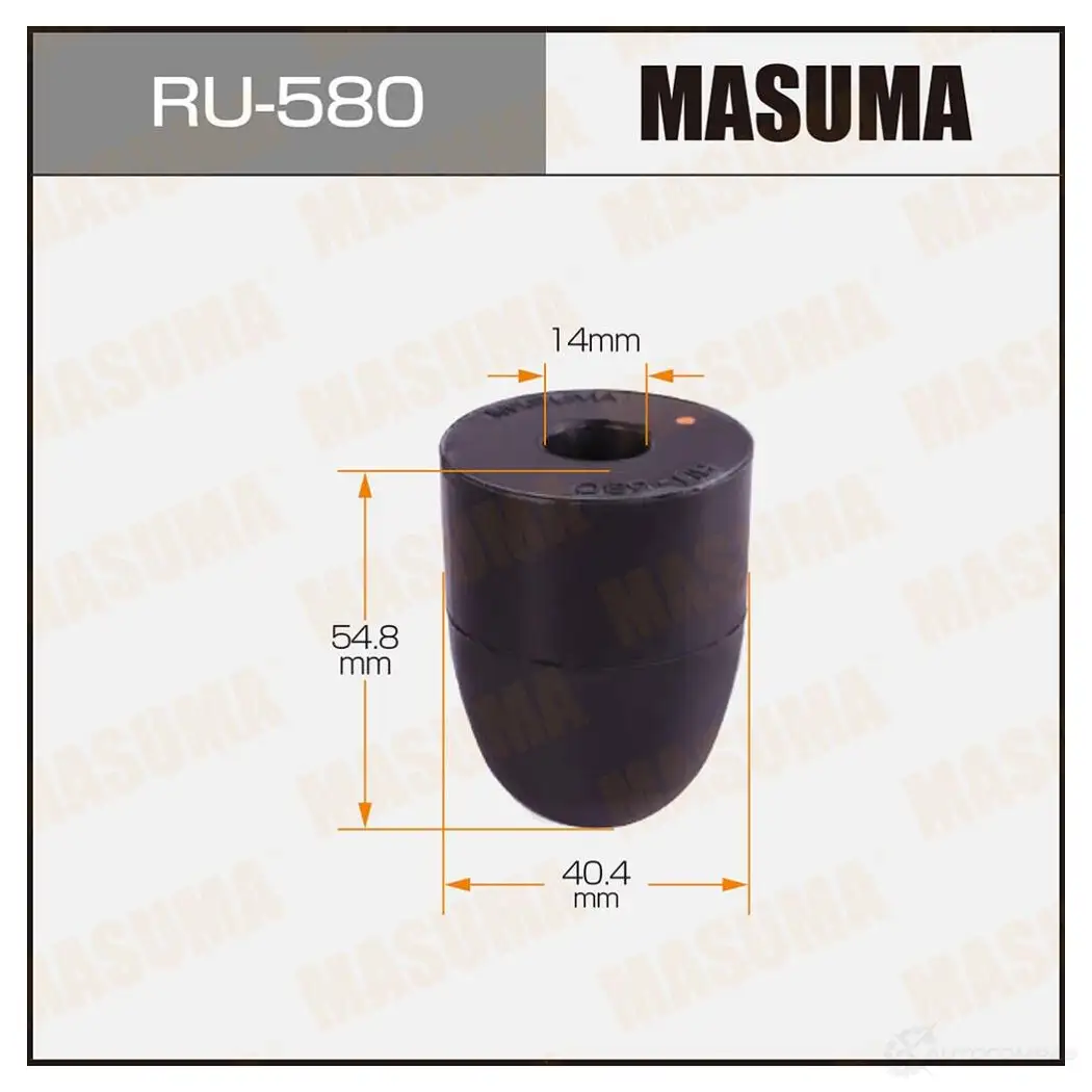 Сайлентблок MASUMA 1422881022 R GUJ5 RU-580 изображение 0