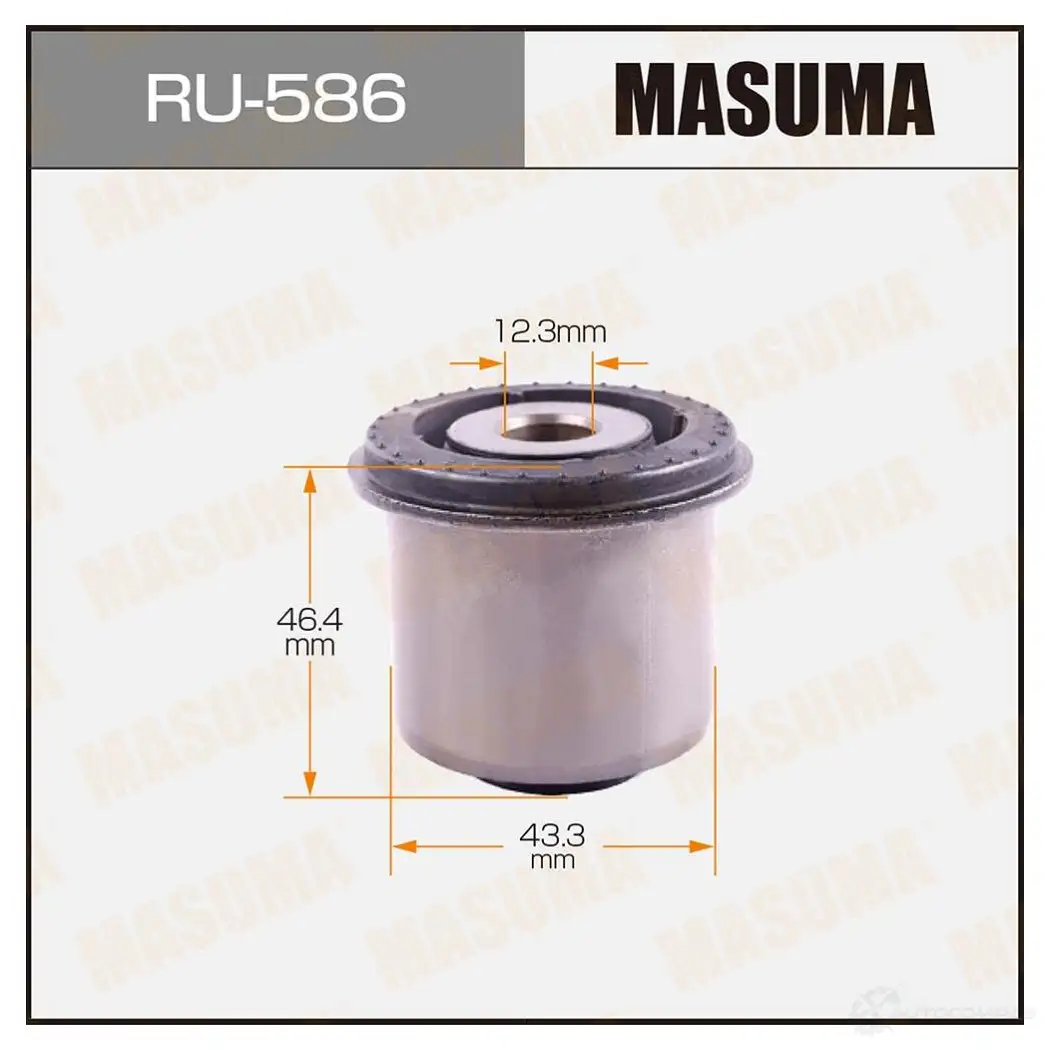 Сайлентблок MASUMA 1422880685 RU-586 PBAPS KC
