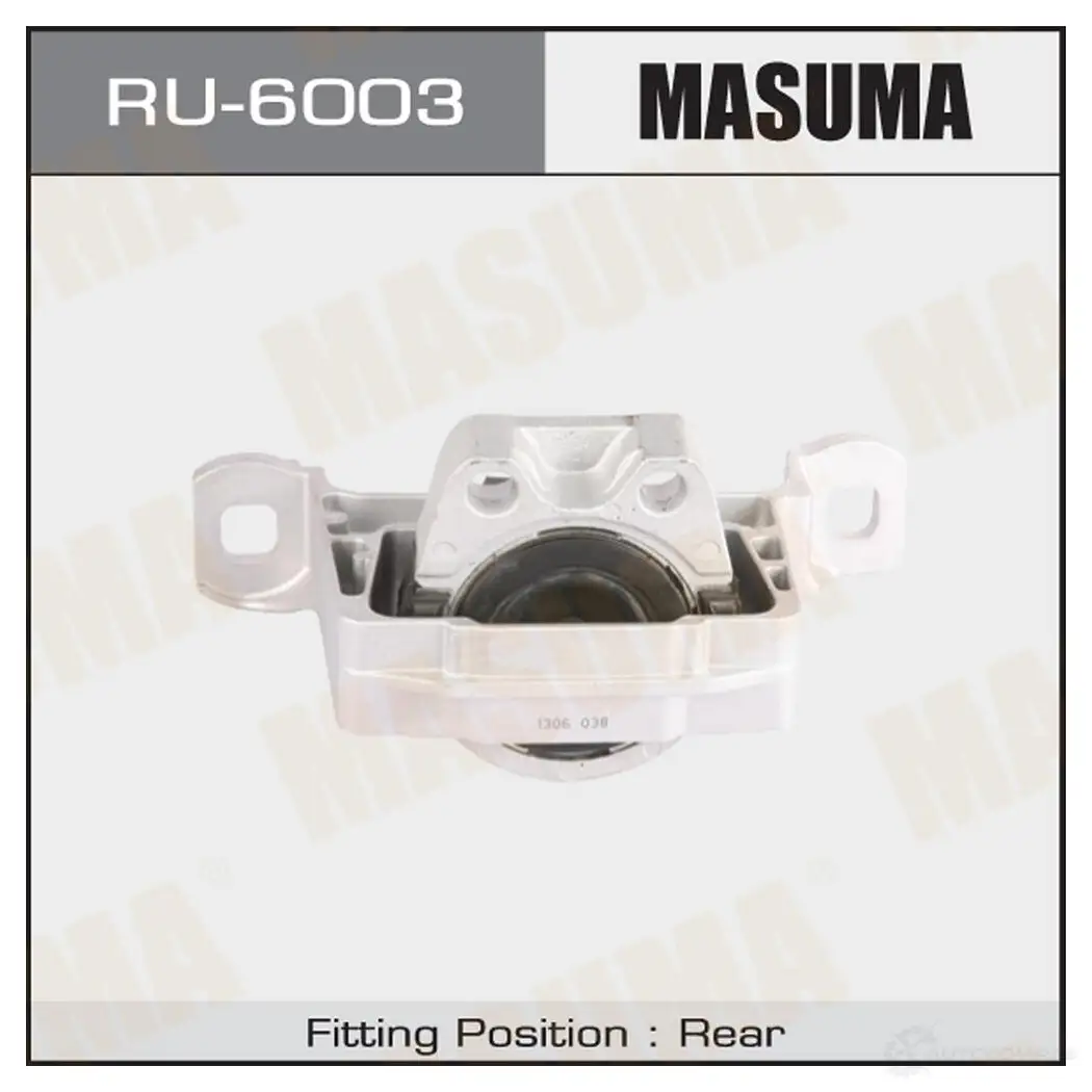 Подушка двигателя MASUMA 1439698873 Z 826C RU-6003 изображение 0