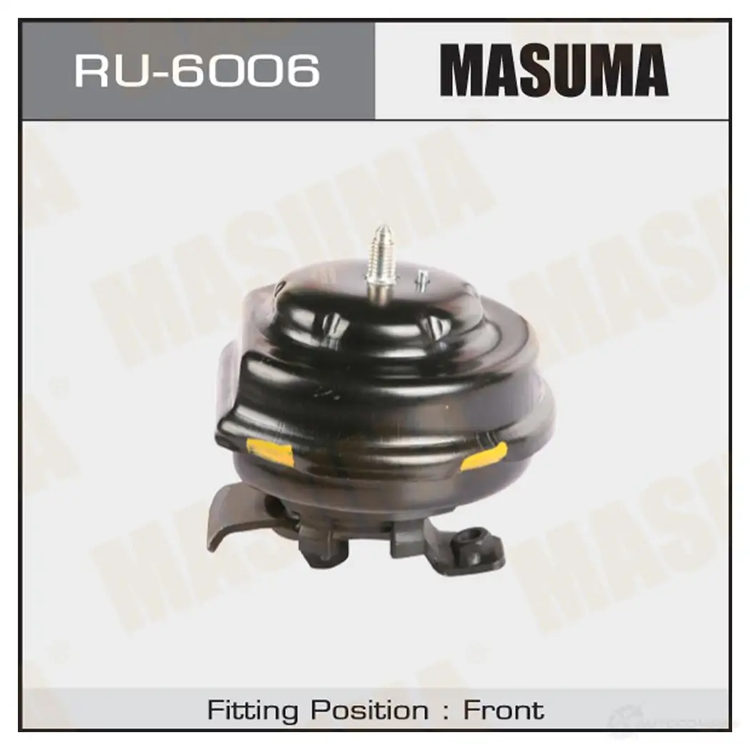 Подушка двигателя MASUMA RU-6006 1439698876 SL1U7 G изображение 0