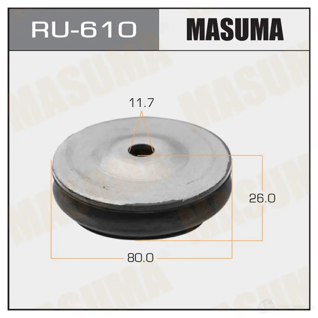 Сайлентблок MASUMA X32 Y2 RU-610 1422879213 изображение 0